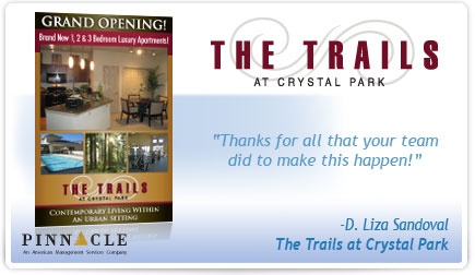 The Trails at Crystal Park Postcard Testimonial